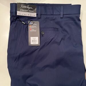 NWT men’s Walter Hagen straight front pants 48x30
